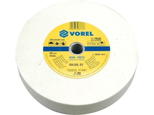 Tarcza ścierna VOREL do szlifierki stołowej 200x40x20mm do metalu 08876