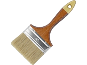 Pędzel malarski angielski VOREL 102mm płaski naturalne włosie do farb 09537