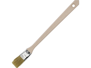 Pędzel kaloryferowy VOREL płaski kątowy 25mm długi do farb i farb 09560