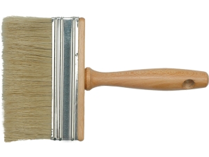 Pędzel do tapet VOREL szeroki 110mm do kleju i gruntów drewniany 09636