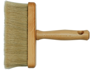 Pędzel ławkowiec VOREL 190mm naturalne włosie do farb gruntów impregnatów 09649