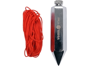 Pion murarski stalowy VOREL 140g 4.5m do precyzyjnego budownictwa 17302