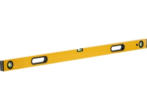 Poziomica aluminiowa VOREL budowlana 1200mm 1.2m 2 uchwyty 3 libelle 17612