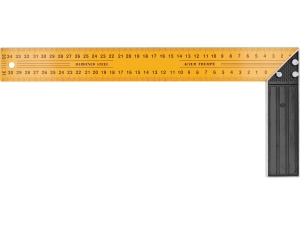Kątownik uniwersalny VOREL 350mm aluminiowy do prac pomiarowych 18350
