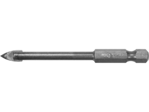 Wiertło do szkła STHOR 6x75mm do ceramiki uchwyt sześciokątny HEX 21703