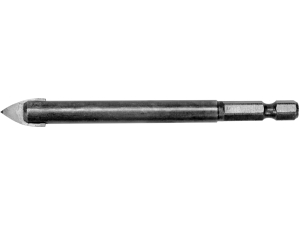Wiertło do szkła STHOR 10x100mm do ceramiki uchwyt sześciokątny 1/4 cala 21705