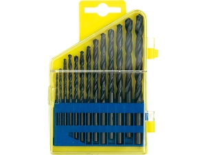 Zestaw wierteł do metalu STHOR 13 szt. 1 5-6 5mm HSS mocowanie walcowe 22130