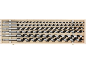 Wiertła do drewna VOREL spiralne długie zestaw 6 szt.uk 460mm sześciokątne STHOR 22466