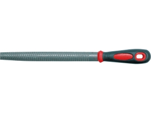 Tarnik do drewna VOREL 200mm półokrągły zbieżny stalowy rękojeść pvc 25171