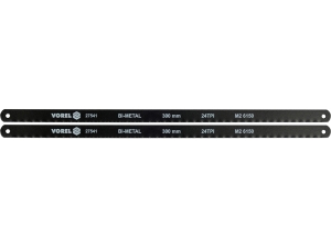 Brzeszczoty bimetalowe VOREL zestaw 2 szt. 300mm do metalu 24 TPi 27541