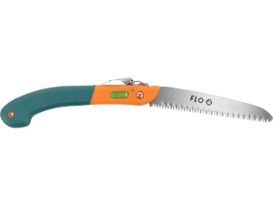 Piła ogrodnicza składana FLO 180mm 170mm ręczna do gałęzi z blokadą 28641