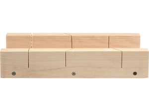 Skrzynka uciosowa drewniana VOREL 300x80mm do cięcia pod kątem 45 90 29210