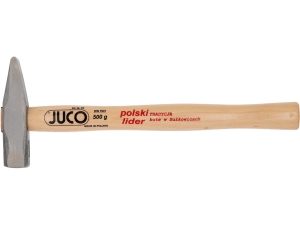 Młotek ślusarski juco tradycyjny warsztatowy 0.5kg trzonek drewniany 29993