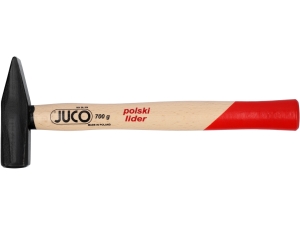Młotek ślusarski juco 0.7kg warsztatowy drewniany trzonek do pracy 31070