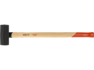 Młotek kamieniarski juco 10kg kuty hartowany trzonek bukowy długość 90cm 32208