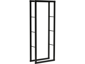Stojak na drewno VOREL kominkowe metalowy 60x25x150cm do przechowywania 33314