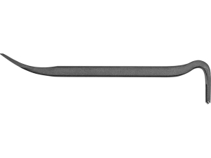 Łom stalowy VOREL 400mm 22x12mm profil kwadratowy hartowane końcówki 34254