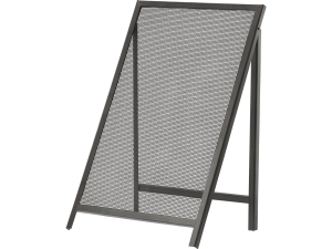 Sito budowlane VOREL stalowe 600x1000mm oczko 4x4mm do przesiewania 34944