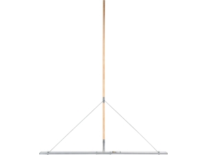 Zgarniacz brukarski listwowy VOREL łata 150cm do podsypki aluminiowy 35031