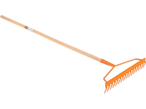 Grabie do liści FLO 140cm metalowe szerokość 43cm stalowe ogrodowe 35759