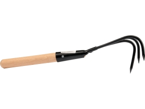 Kultywator ręczny FLO spulchniacz pazurki ogrodnicze metalowy 33cm 35767