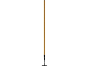 Motyka trapezowa FLO 120mm ogrodnicza do chwastów stalowa drewniany trzon 35773