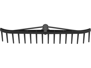 Grabie do siana FLO plastikowe do liści 16 zębów szerokość 55cm 35788