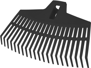 Grabie wachlarzowe FLO do liści z tworzywa PP 21 zębów szerokość 39cm 35798