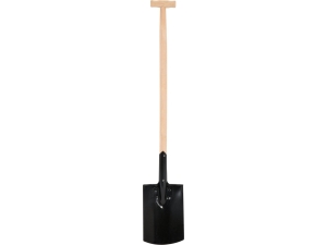 Szpadel prosty FLO nitowany metalowy do prac ziemnych ogrodowych 118cm 35800