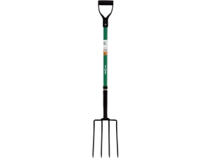 Widły ogrodowe FLO 4 zęby 120cm stalowe trzonek z włókna szklanego 35892