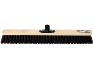 Miotła przemysłowa VOREL 60cm do zamiatania ręczna drewno nylon 35916