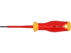 Wkrętak izolowany YATO extra slim płaski 2.5x75mm 1000V stal s2 YT-282640