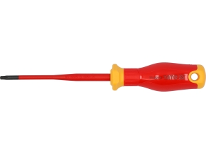 Wkrętak izolowany TORX YATO t15x100mm extra slim do gniazd do 1000V YT-282670