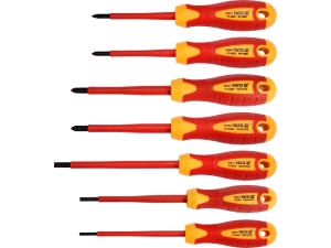 Zestaw wkrętaków izolowanych YATO 7 szt. vde 1000V końcówka magnetyczna YT-2828