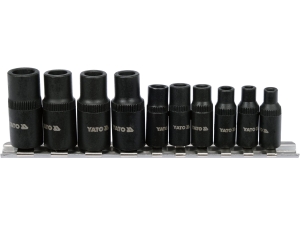 Zestaw adapterów do gwintowników 1/4" 3/8" YATO YT-29280