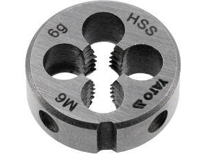 Narzynka HSS YATO M6x1 0mm metryczna do gwintów zewnętrznych YT-2963