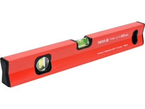 Poziomica magnetyczna YATO budowlana 40cm aluminiowa 2 libelle YT-30060