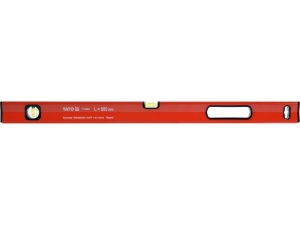 Poziomnica aluminiowa magnetyczna YATO z 2 libelkami miernicza 80cm YT-30062