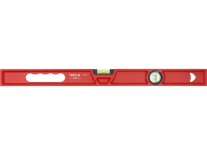 Poziomnica aluminiowa YATO odlewana długość 600mm 2 libelki YT-30091