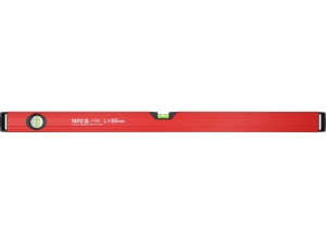 Poziomnica aluminiowa YATO libella długość 800mm 2 libelki YT-30102