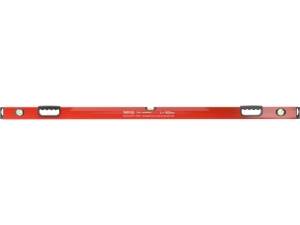 Poziomnica aluminiowa YATO 150cm 1.5m 3 libelki z dwoma uchwytami YT-3026