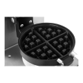 10010338 Gofrownica z obrotową płytą Royal Catering  Żeliwne płyty grzewcze