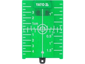 Tarcza celownicza do lasera YATO do lasera zielonego z magnesem YT-30465
