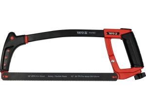 Piła do metalu YATO ręczna 300mm aluminiowy korpus brzeszczot 24 TPi YT-31612