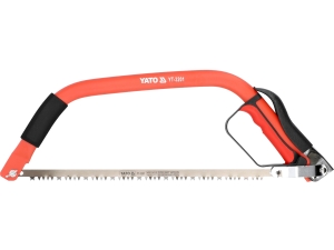 Piła ręczna do drewna YATO 450mm kabłąkowa piłka stolarza uniwersalna YT-3201