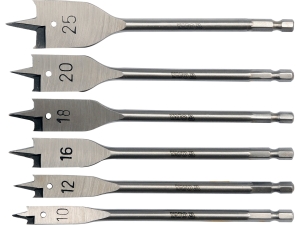 Zestaw wierteł łopatkowych YATO do drewna 6 szt.uk 152mm HEX 1/4 YT-3258