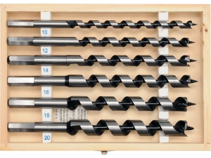 Zestaw wierteł do drewna YATO 6 szt. świdry HEX do drewna YT-3298