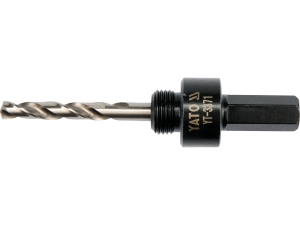 Uchwyt do otwornic YATO adapter HEX 7/16 do wiertarki 14-30mm YT-3371
