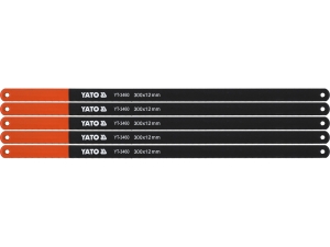 Brzeszczoty do metalu YATO do piły ręcznej 300mm zestaw 5 szt. YT-3460