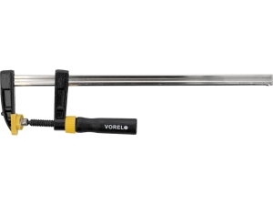Ścisk stolarski VOREL 50x300mm szczęki żeliwne drewniana rączka 37104